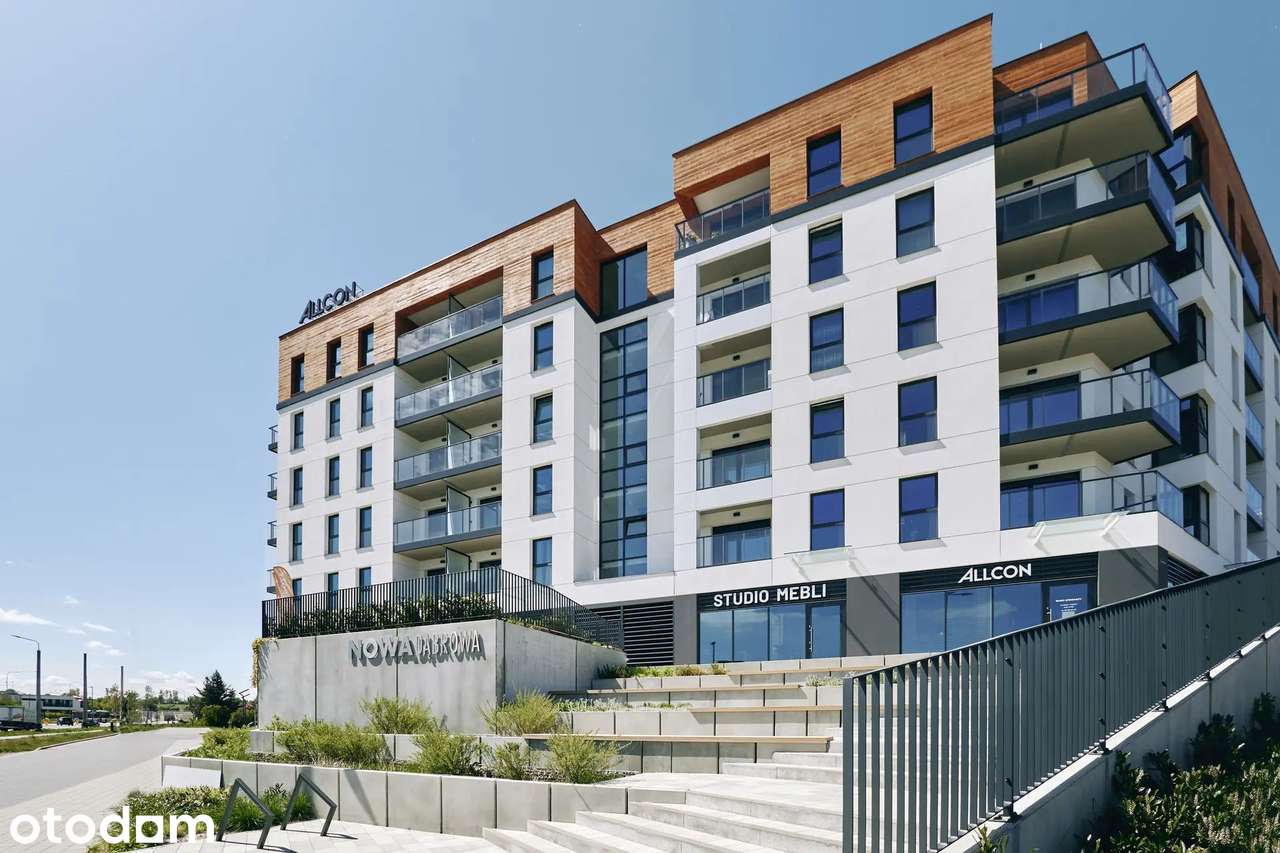 2-pokojowe mieszkanie 44m2 + balkon