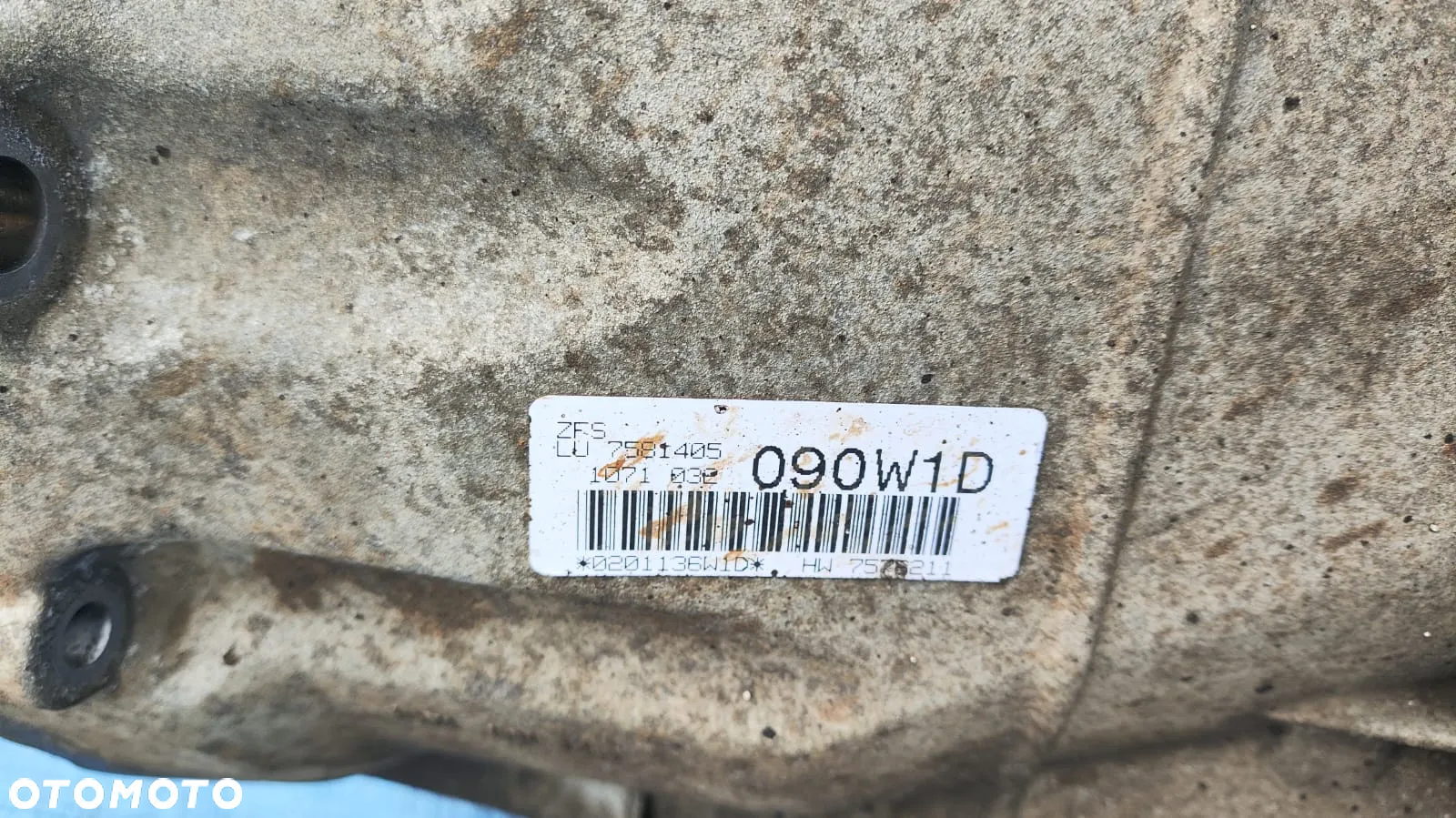 SKRZYNIA BIEGÓW KOMPLETNA SPRZĘGŁO HYDROKINETYCZNE KONWERTER 6HP-21 6HP21 7581405 090W1D 7576211 241049 1071301142 BMW E60 E61 E63 E64 LCI LIFT 3.0i N53 N53B30A 272KM - 11