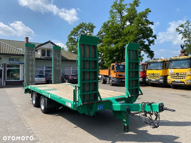 Müller-Mitteltal Platforma z najazdami , DMC 18000 kg,  ładowność 13900 kg - 2
