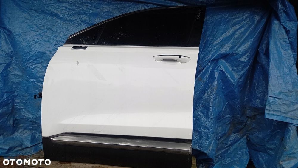 DRZWI PRZÓD PRZEDNIE LEWE PRAWE HYUNDAI SANTA FE IV BIAŁA PERŁA KOMPLETNE - 1