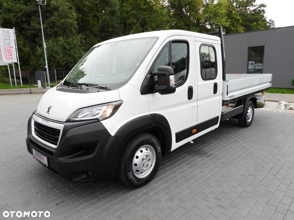 Peugeot BOXER SKRZYNIA PODWÓJNA KABINA DOKA 7 MIEJSC TEMPOMAT KLIMATYZACJA  140KM - 8