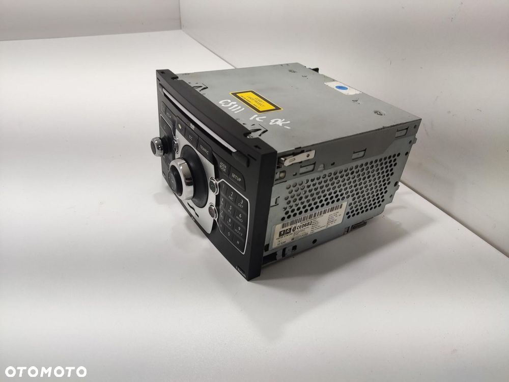 FABRYCZNA NAWIGACJA RADIO CITROEN C5 III X7 2008-2011 96738861ZD - 6