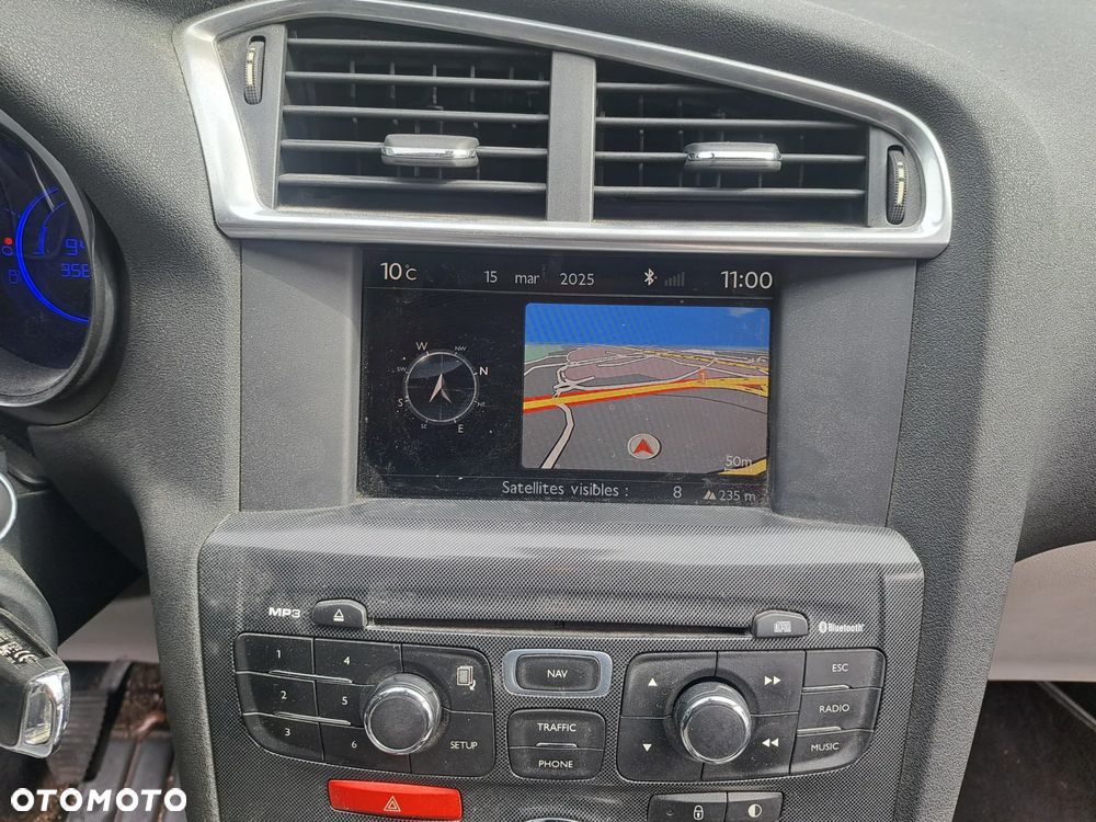 Citroen C4 II b7 ekran nawigacji wyświetlacz 9666303080 DS4 - 2