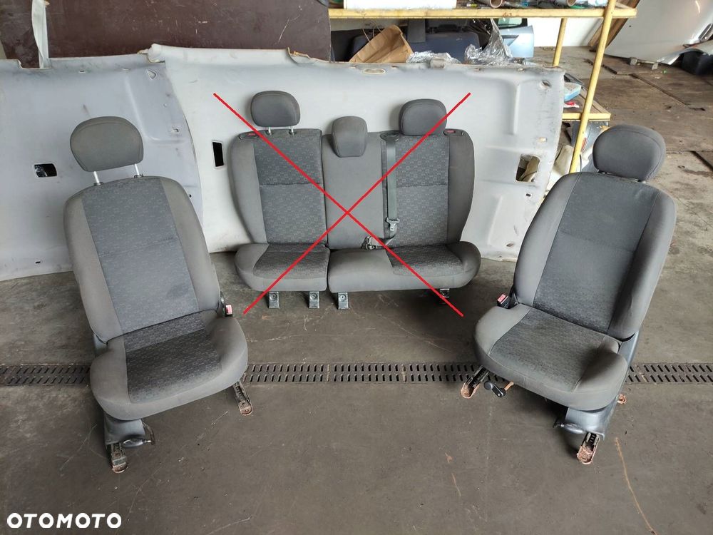 FOTEL LEWY + PRAWY PRZÓD FORD FOCUS MK1 LIFT - 1