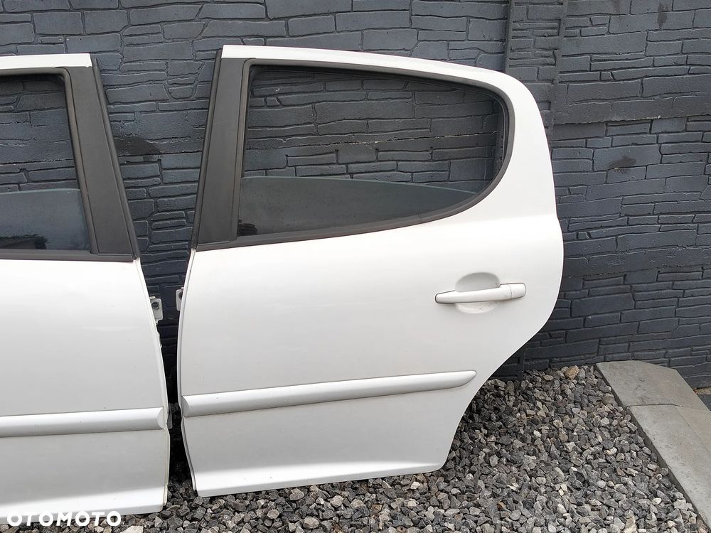 DRZWI TYŁ PEUGEOT 207 EWPB LEWE PRAWE HATCHBACK - 3