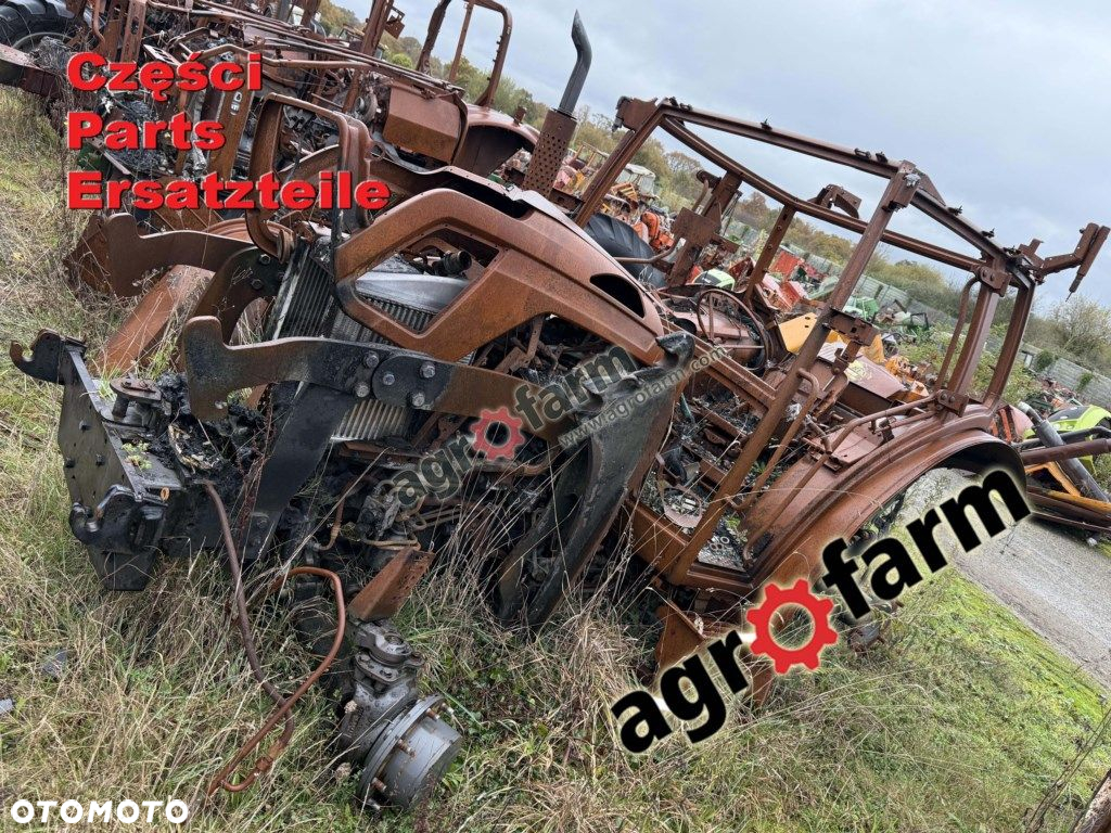 Fendt 209 Vario S3 części, skrzynia biegów, most - 2