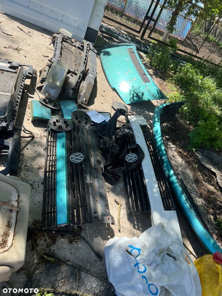 Pas przedni maska zderzak chłodnice chłodnica vw t4 - 4