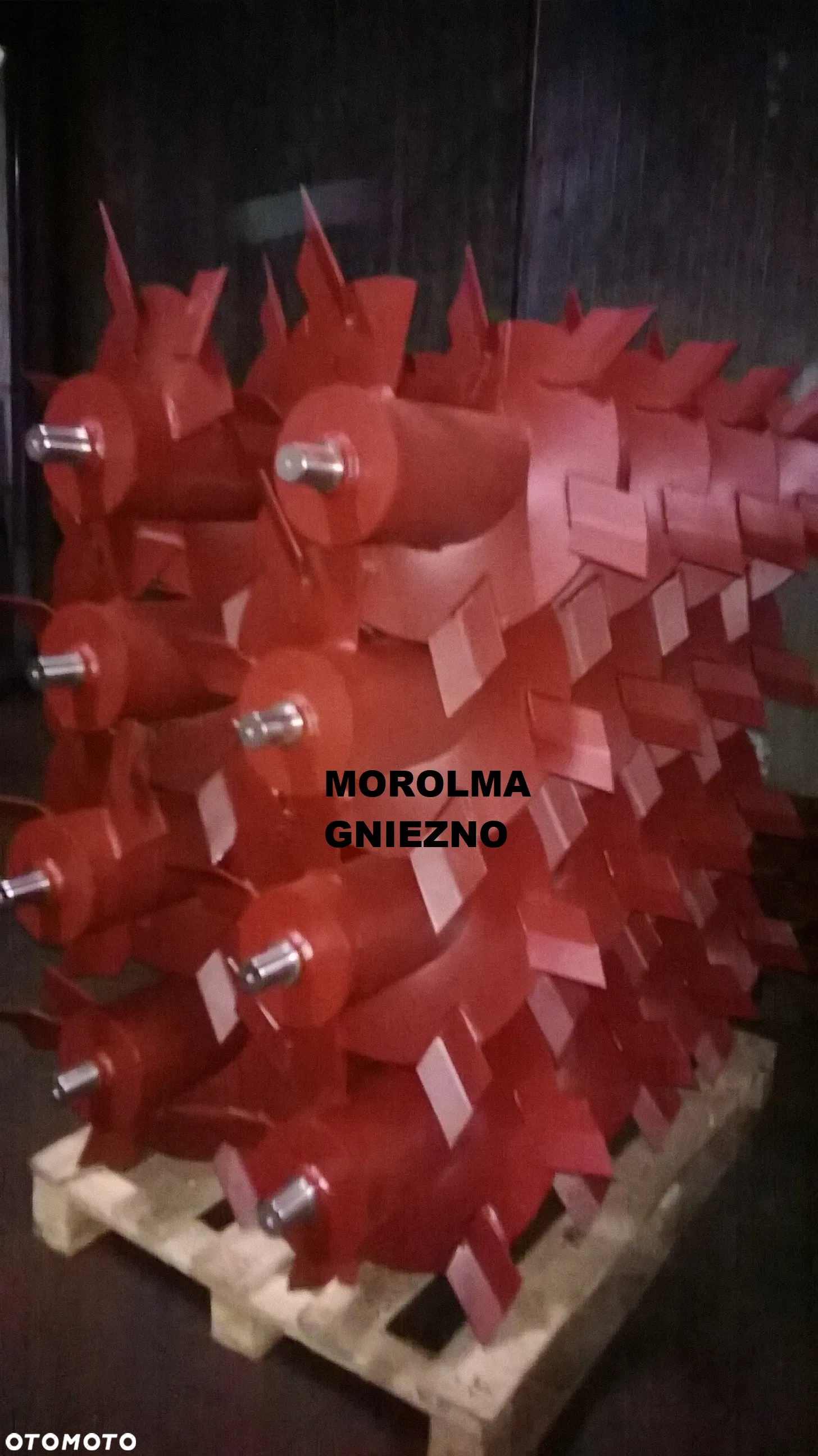 Ślimak przyspawane końcówki bęben ślimakowy rozrzutnik obornika FORTSCHRITT T-088 T088 wał - 4