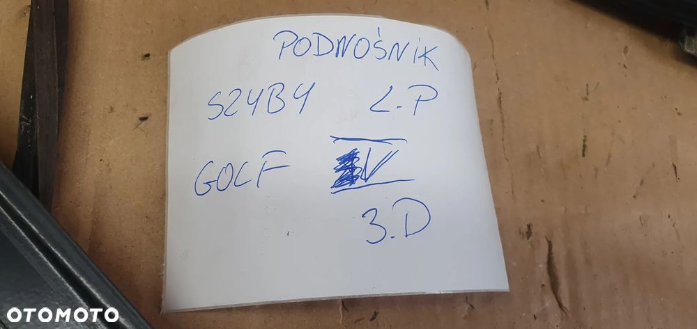 Mechanizm podnośnik szyby lewy przód przedni VW Golf V HB 3D 1K3837461B - 10
