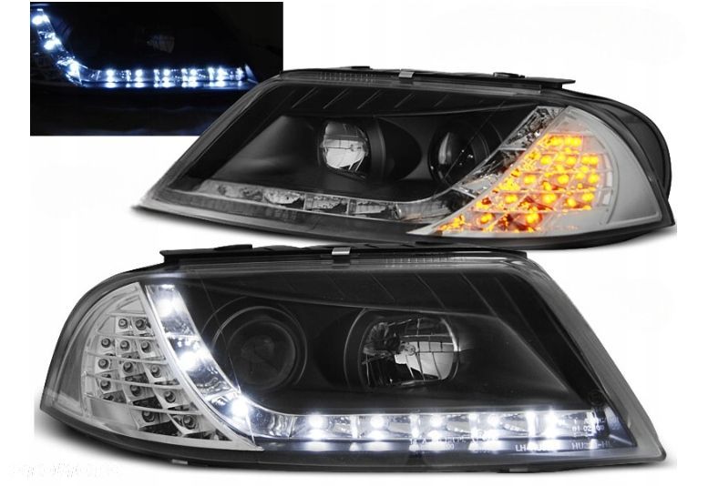 REFLEKTORY LAMPY LED DO VW PASSAT 3BG B5 OD 2000 DO 2005 Roku