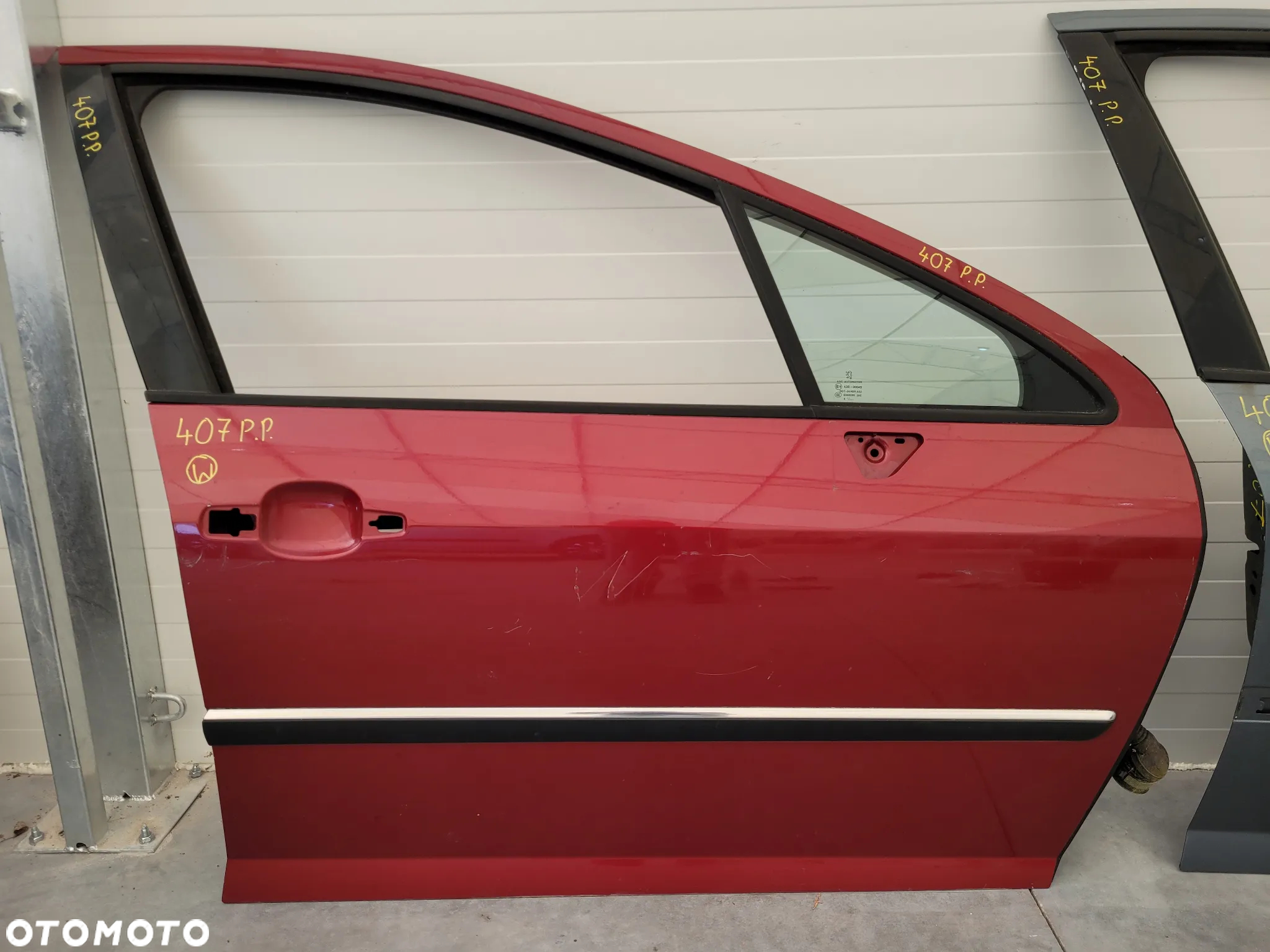 DRZWI PRAWY PRZÓD PEUGEOT 407 5D - 3