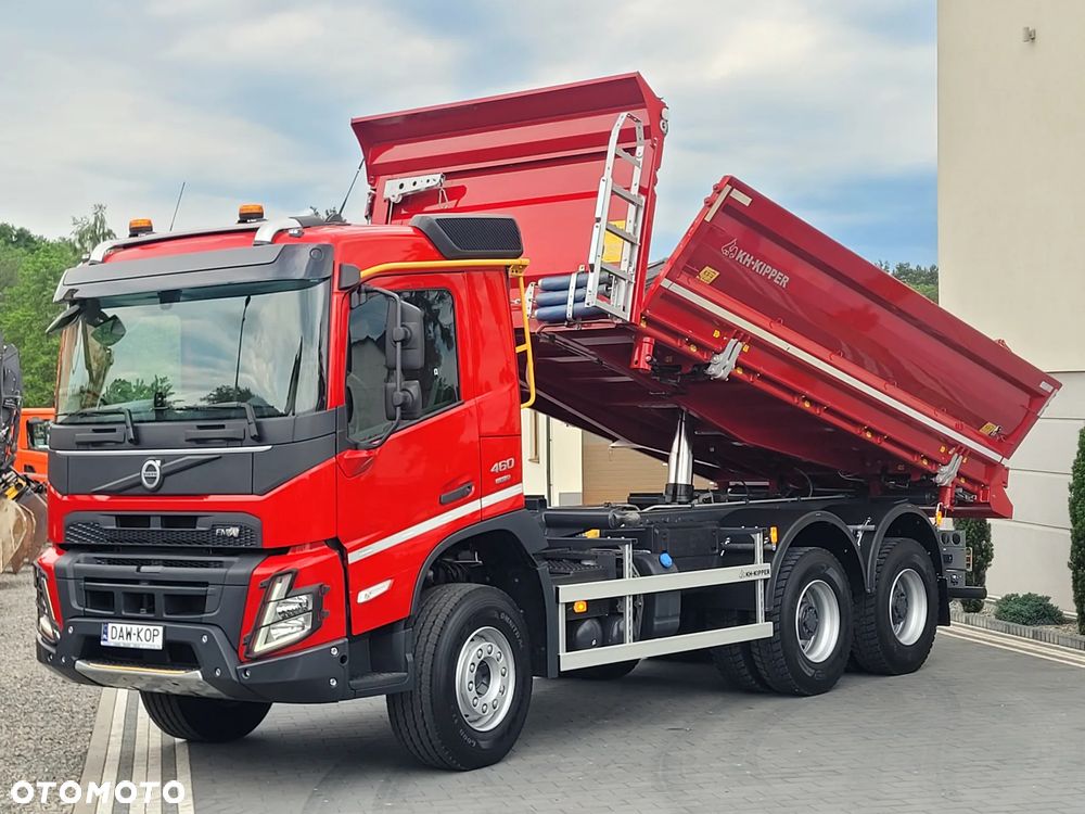 Volvo FMX / 460KM / jak NOWY!! / 59.000km / HYDROBURTA / 6x4 / PRZYCZEPA MEILLER / - 2