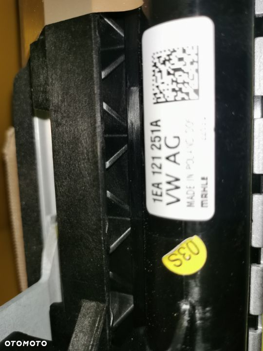 VW ID3 ID4 CADDY V 1EA CHŁODNICA KLIMATYZACJI WODY ŻALUZJA 1EA121251A - 3