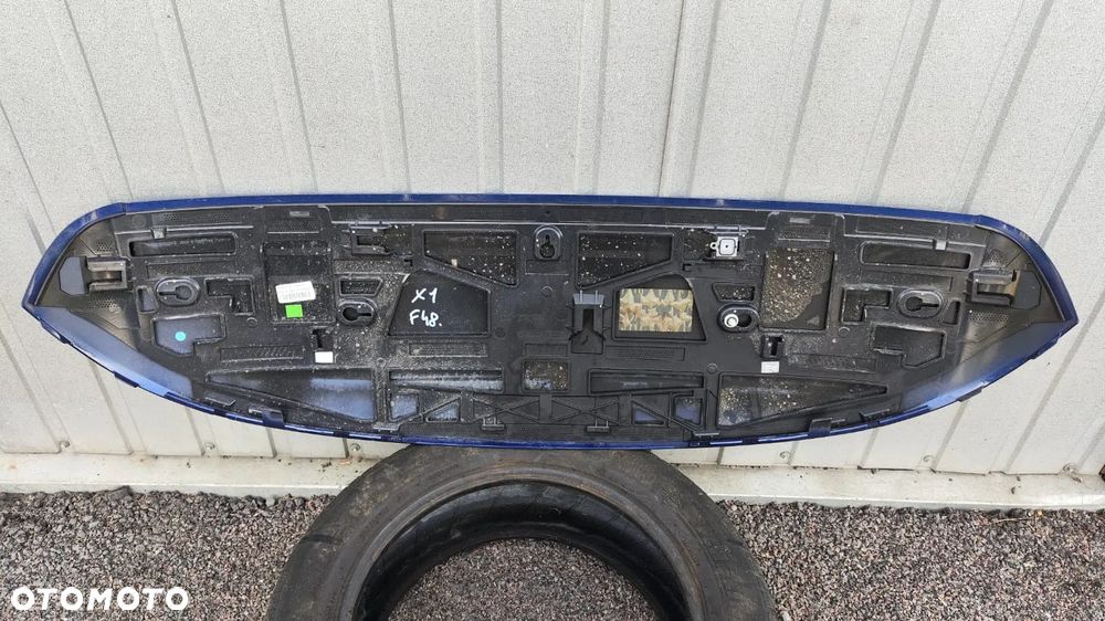SPOILER LOTKA KLAPY BAGAŻNIKA 7350856 C10 MEDITERRAN BLAU BMW X1 F48 - 4
