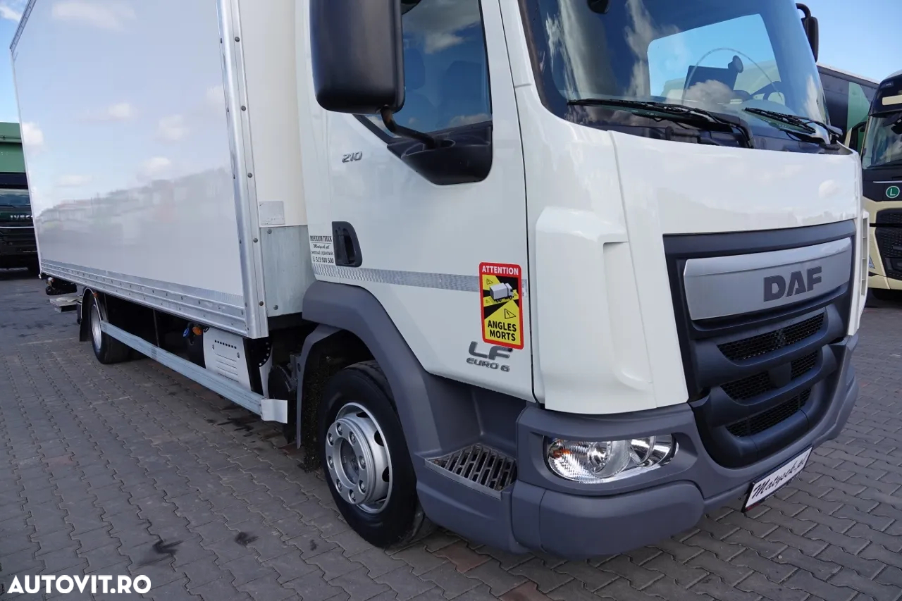 DAF LF 210 / CONTAINER - 7 M / SOLO / DHOLLANDIA LIFT / EURO 6 - 5