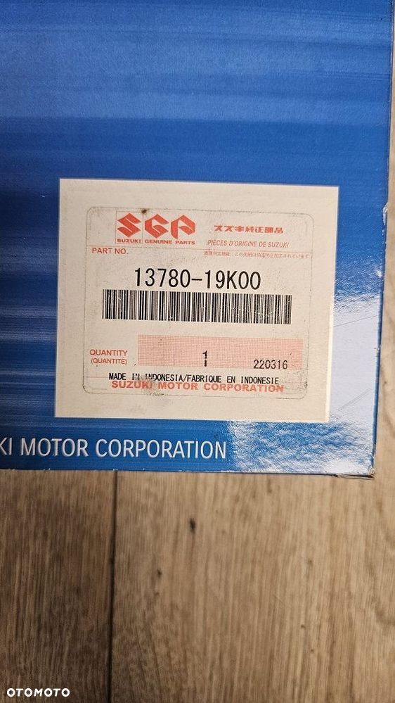 Oryginalny Filtr Powietrza Suzuki Burgman AN 400 OEM 13780-19K00 - 6