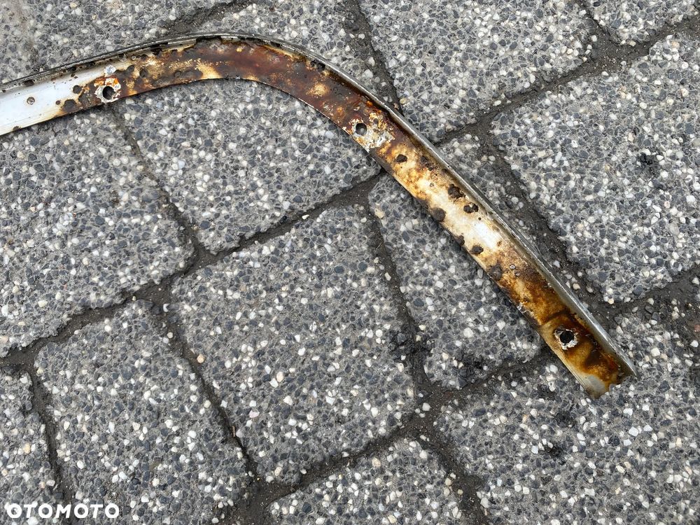 LISTWA REFLEKTORA CHROM LEWE PRAWE TYŁ PRZÓD CHROM MERCEDES W107 R107 C107 SLC - 7