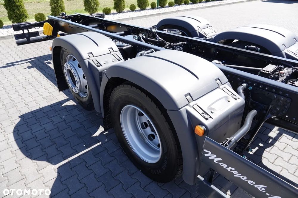 MAN TGX 26.520 / 6x2 / RAMA DŁ. 9,1M / OŚ PODNOSZONA / SKRĘTNA  / DO ZABUDOWY / FABRYCZNIE NOWY - 15