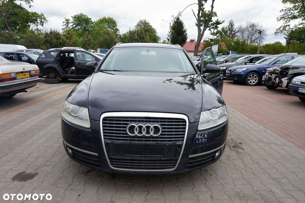 MASKA ZDERZAK BŁOTNIKI LAMPY A6 C6 LZ9Y  AUDI 2004-2008 CZARNY PRZÓD KOMPLETNY - 1