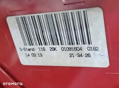 AUDI A4 B8 07-15r LAMPA PRAWY TYŁ 01091604 - 3