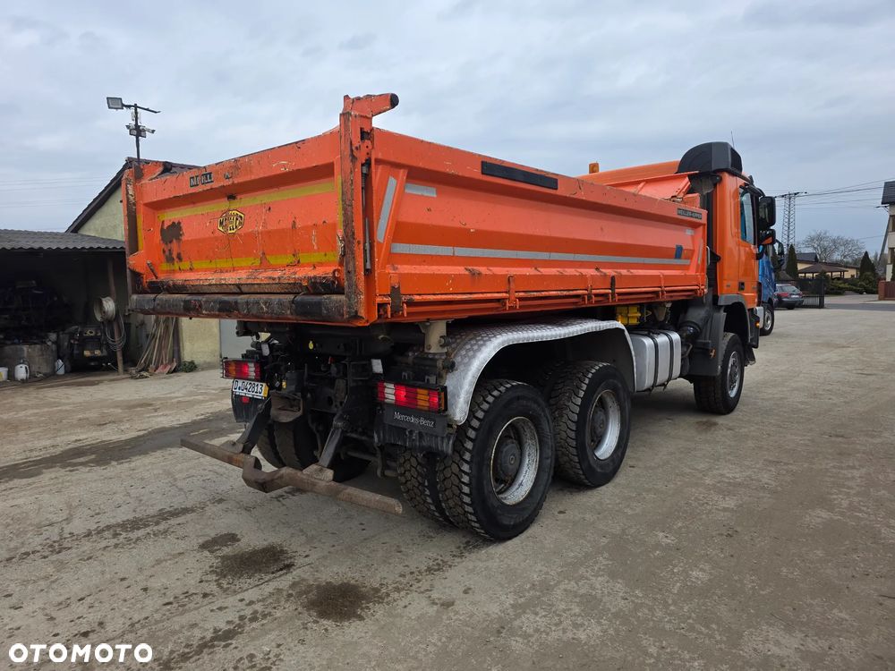 Mercedes-Benz Actros Mp3 3348 6x6 Bordmatik Podwójny Wzmocniony 60000 kg Zestaw - 4