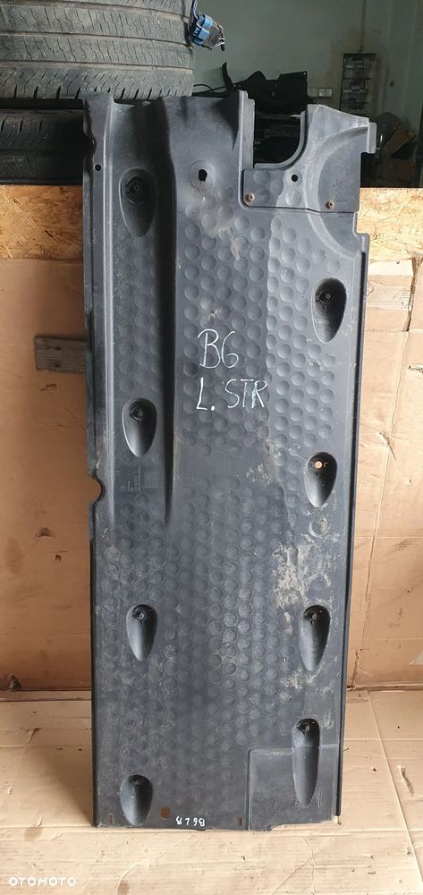 Osłona płyta podwozia lewa VW Passat B6 3C0825201F - 1