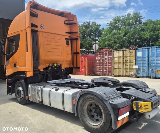Iveco STRALIS 480 HI-WAY AUTOMAT SPOJLERY STANDKLIMA WEBASTO 2xALUTANK XENONY LED LODÓWKA 730000km ACC EURO 6 b2018r - 6