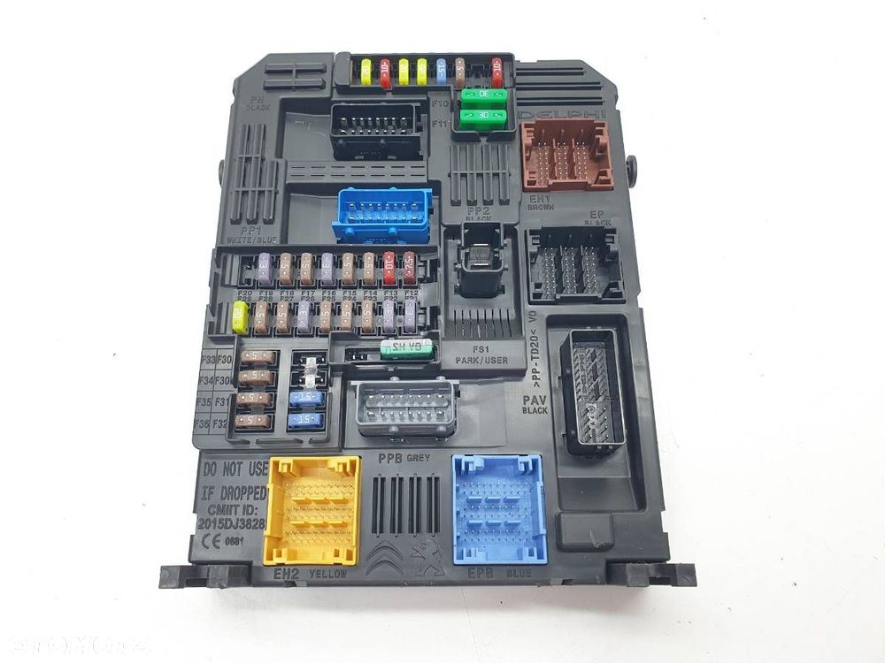 STEROWNIK MODUŁ BSI PEUGEOT 5008 II 9830813080 EUROPA - 1