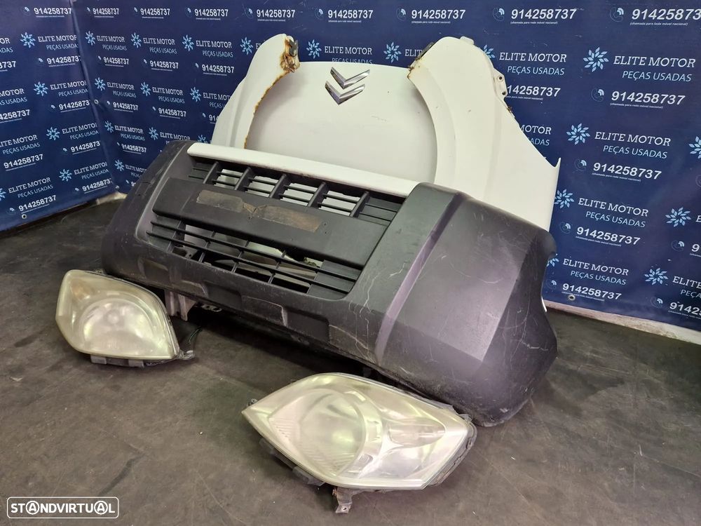 Frente completa usada CITROEN NEMO capot parachoques oticas guarda lamas radiador - 1
