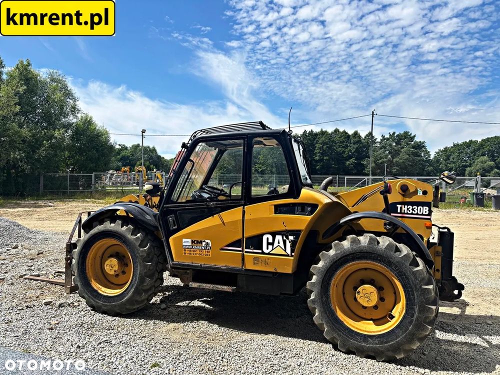 Caterpillar TH330B ŁADOWARKA TELESKOPOWA 2004r. | JCB 531-70, 528-70, 530-70, 535-95, 536-60, 541-70 MANITOU 634, 741 - 18