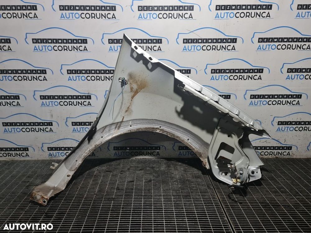 Aripa Stanga Fata Dacia Sandero 2 Stepway 2012 - 2016 4 Usi PLATINUM SILVER Ted69 (1395) - 2
