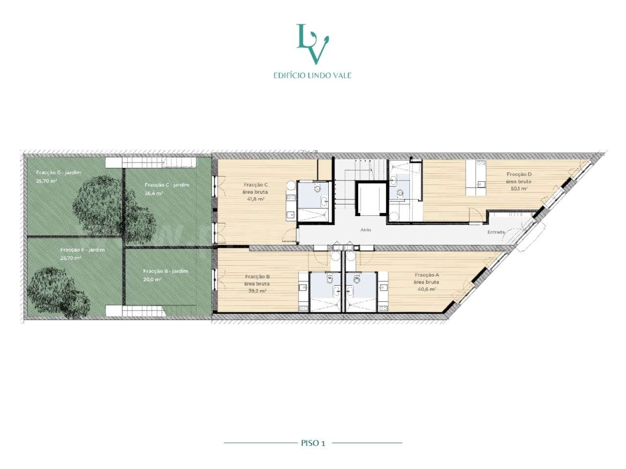 Apartamento T0, Campo Lindo - Grande imagem: 5/16