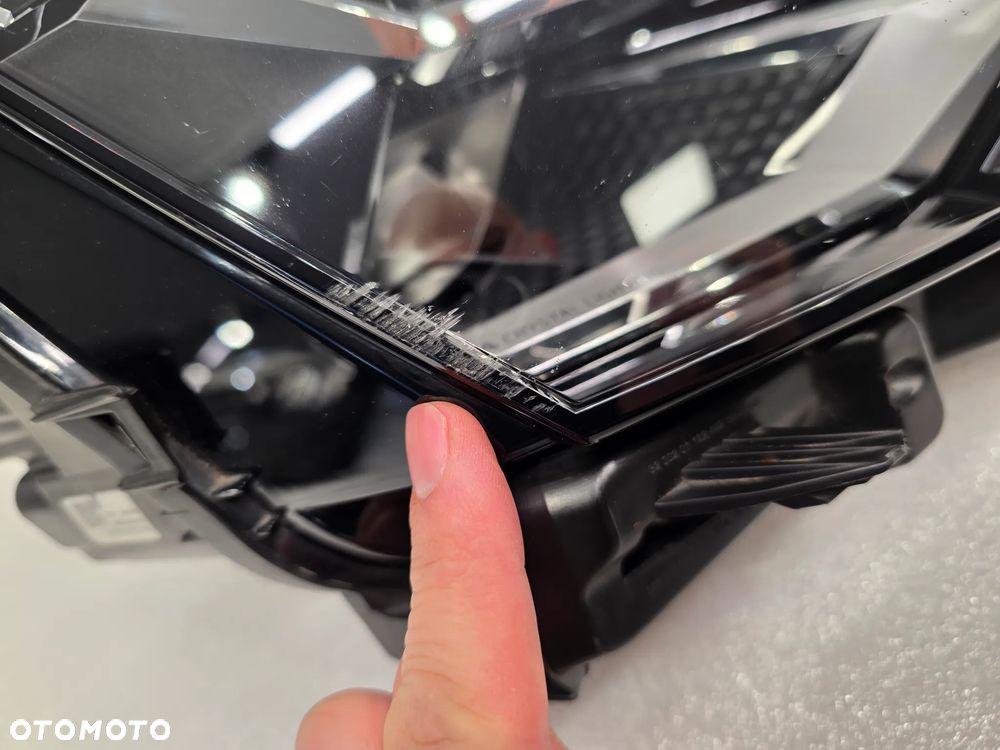 SKODA KAMIQ LIFT 23- 655 PRAWA LAMPA PRZEDNIA PRZÓD FULL LED FULLLED FULLED CRYSTAL LIGHTING , NR 655941035H , NR AUKCJI LPP163 - 6