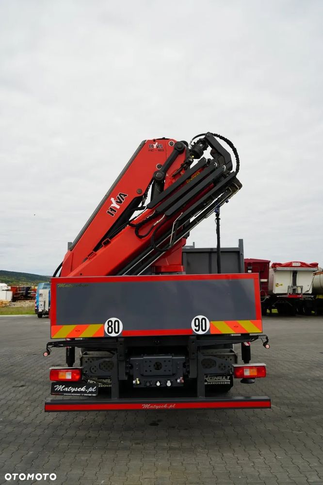 Volvo FHX 430 / SKRZYNIOWY- 7,15 M / HDS HYVA HC-183 / ROTATOR / WIDŁY DO PALET / PILOT - 23