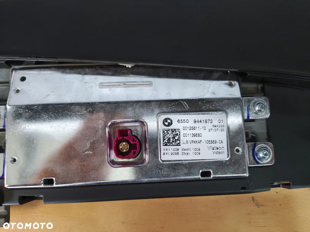 BMW X5 G05 3.0 diesel ekran nawigacja wyświetlacz 9441872 - 3