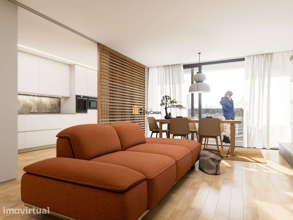 Apartamento T1 Novo no Centro da Trofa - Grande imagem: 3/14