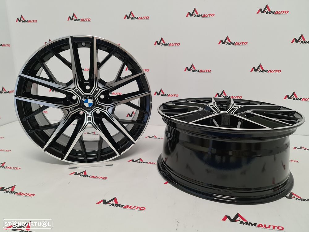 Jantes Look BMW 555M Preto Polido 19 (5x120) - 3