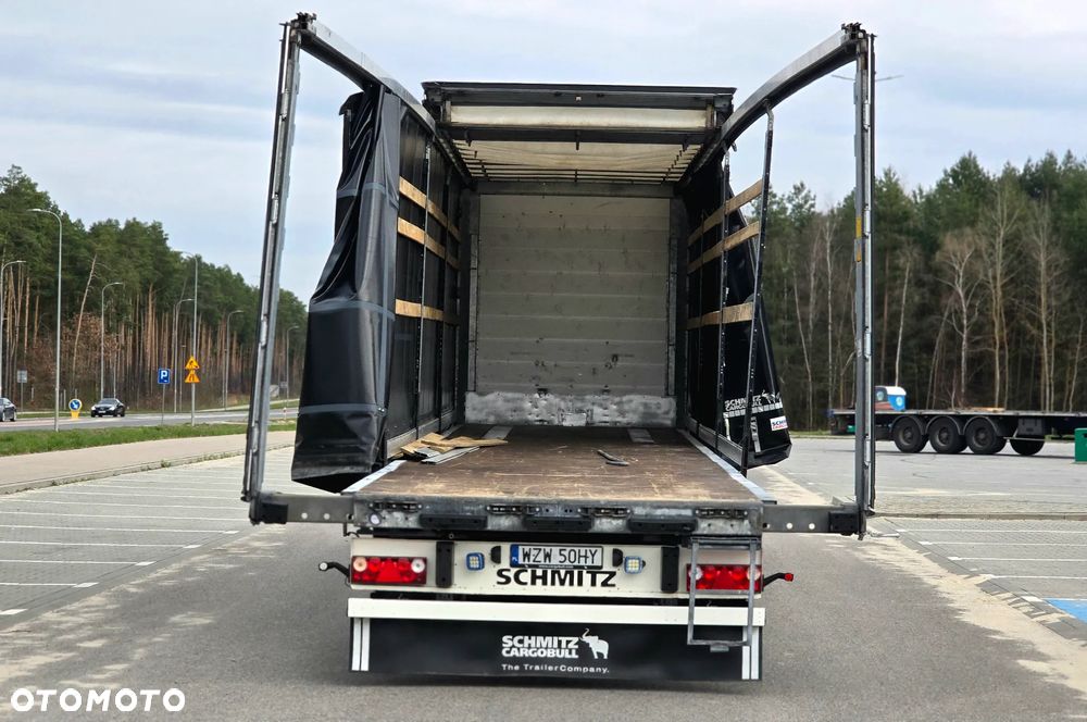 Schmitz Cargobull SCHMITZ CARGOBULL❗️❗️ MODEL 2020 / FIRANKA STANDARD / ROZSUWANE SŁUPKI BDE / OŚ PODNOSZONA / PALECIARA / OSIE SCHMITZ / 5 WYSOKOŚCI PODNOSZENIA DACHU / CERTYFIKAT XL CODE / HAMULCE TARCZOWE / MULTILOCK / GABARYTY / NIESPOTYKANA KONFIGURACJA / JAK NOWA ❗️❗️ - 9