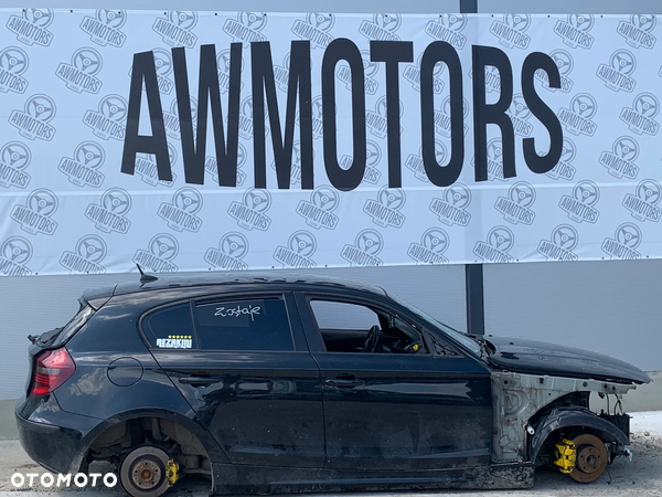BMW 1 E87 2009 *SAMOCHÓD NA CZĘŚCI* 1544 MASKA LAMPA DRZWI LUSTERKO ZDERZAK GRILL BŁOTNIK KLAPA BELKA PRAWE LEWE PRZÓD TYŁ