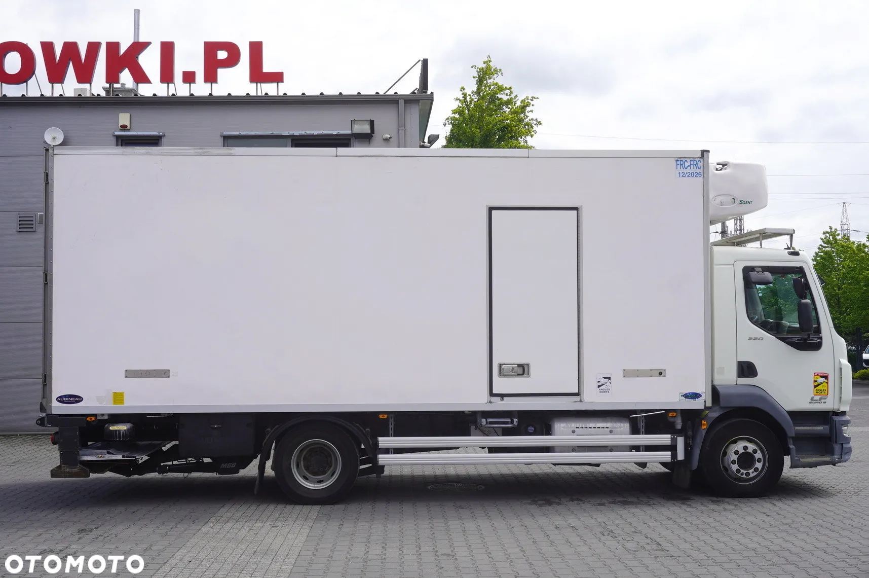 DAF LF 220 / Chłodnia 16 EPAL Multitemp / Carrier supra 1150 MT / winda Palfinger 1500 kg - 2