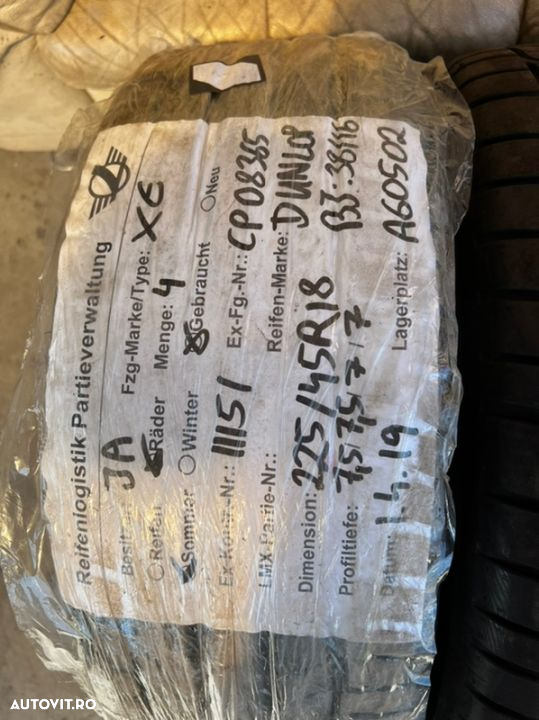 vand jante originale Jaguar pe 18” echipate cu anvelope noi - 12