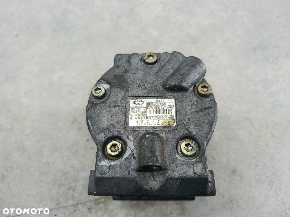SPRĘŻARKA KLIMATYZACJI FIAT PUNTO II 592475900  467857720 MAGNETI MARELLI - 7