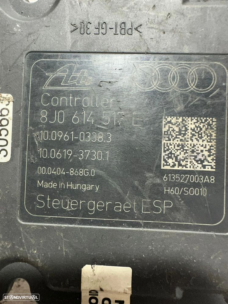 .Modulo ABS Bloco Hidraulico Travões Volkswagen VW Audi Seat Skoda 8J0614517E 10.0961-0338.3 - 7