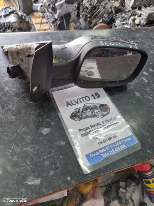 espelho retrovisor Renault Scenic 2005 direito - 2