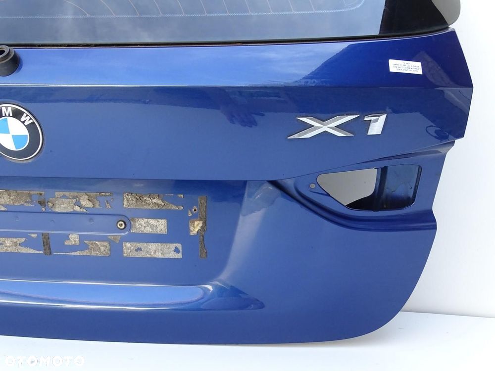 KLAPA TYŁ TYLNA BAGAŻNIKA + SZYBA LE MANS BLAU 381 BMW E84 X1 09-15r - 8