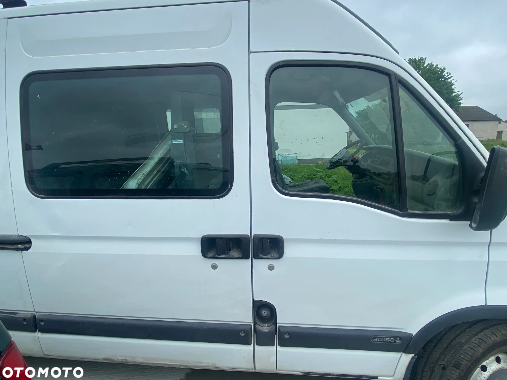 Renault MASTER II LIFT Opel MOVANO Drzwi prawy przód przednie białe - 2