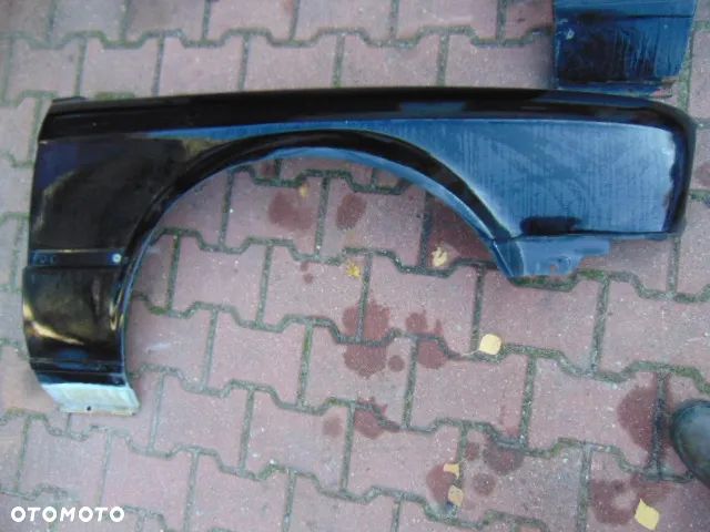 BMW e30 BŁOTNIK przód przedni TYLKO LEWY oryginał CZARNY BEZ RDZY - 3