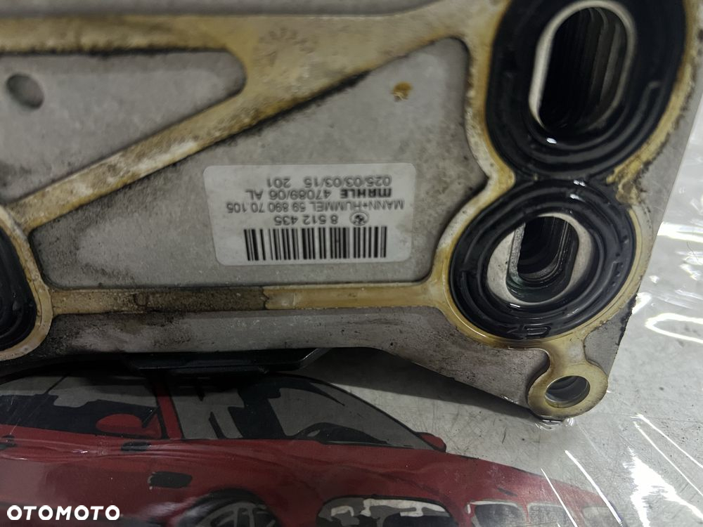 Podstawa filtra oleju bmw e90 e91 e92 f10 f12 N57 3.0D N57d30a 325D - 4