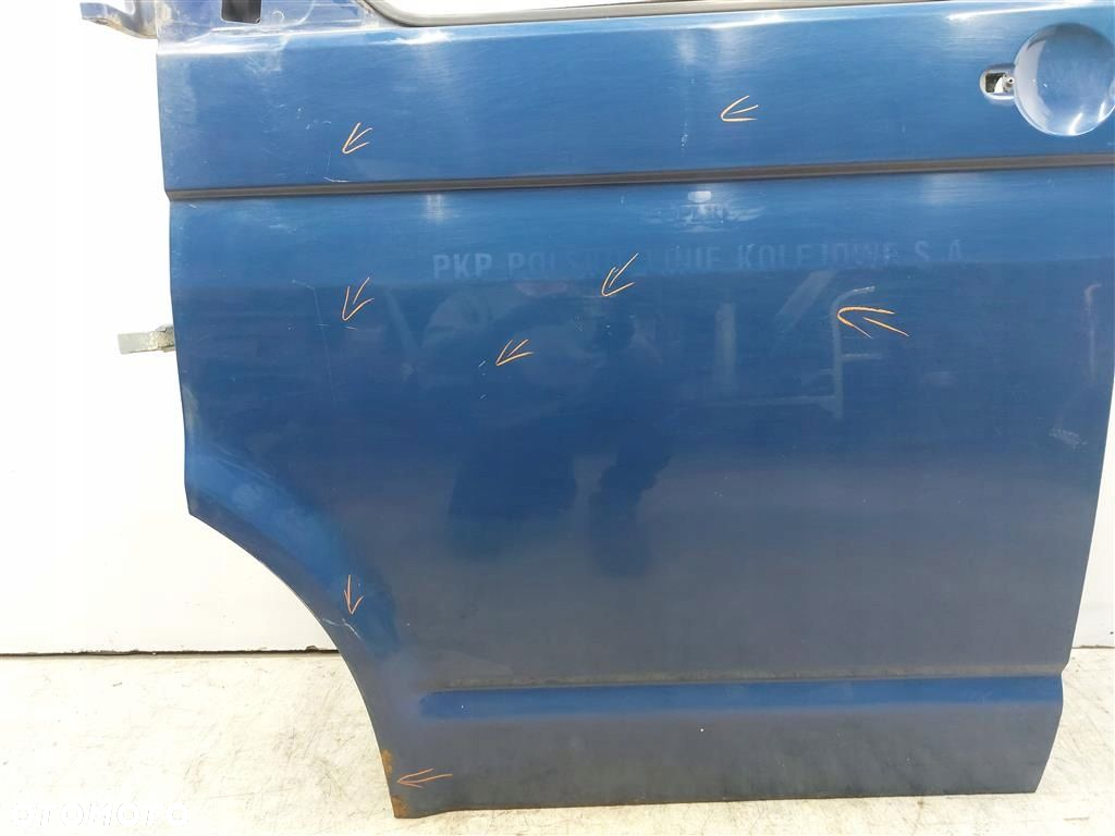 Drzwi przednie LEWE przód VW Transporter T5 DOKA DUBEL 2003-2009 LAK:LL5M - 10