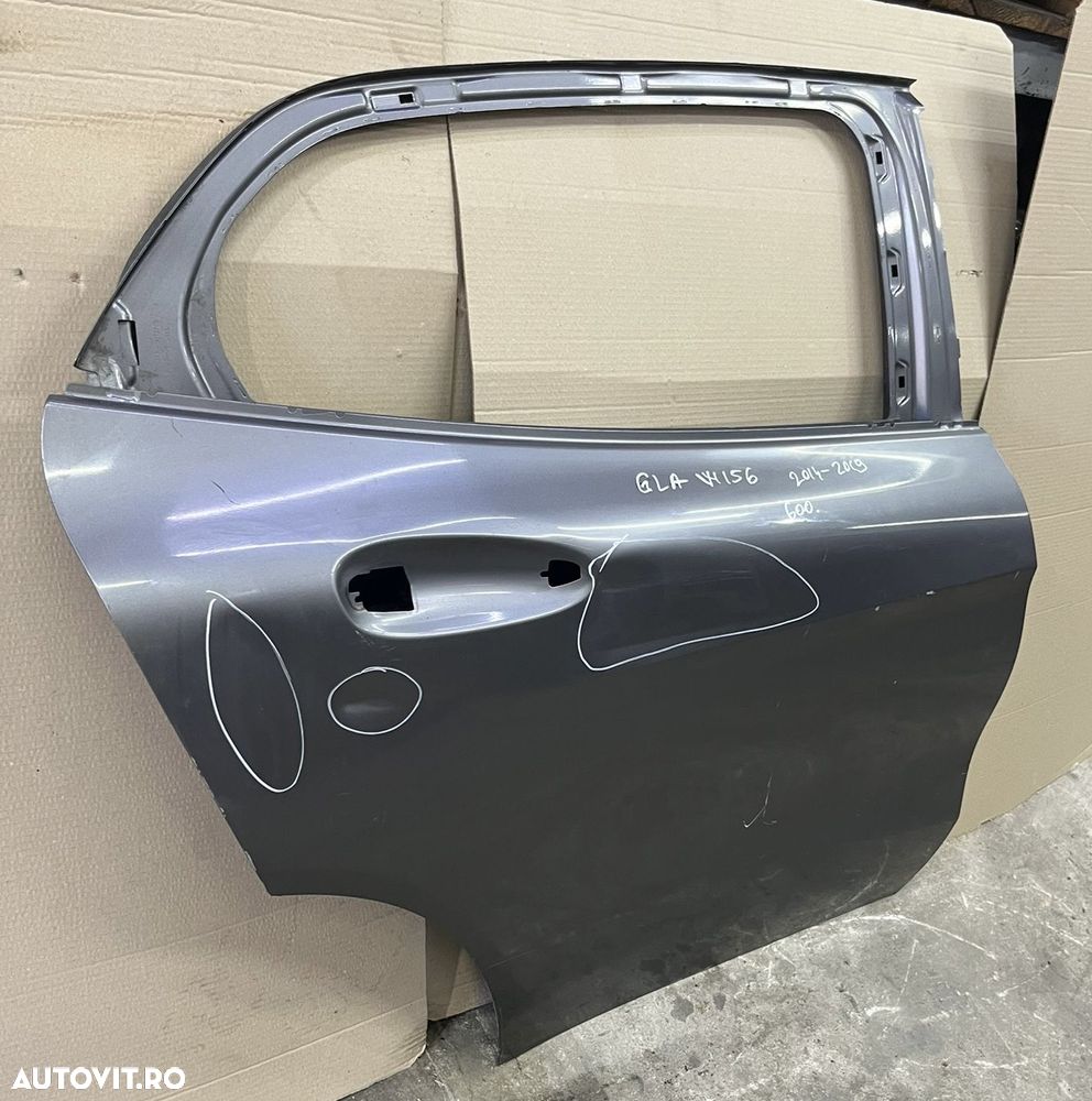 Usa dreapta spate MERCEDES GLA W156 an 2014-2019 cu defect - 2